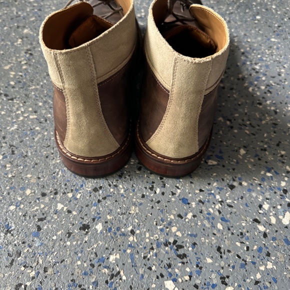 Cole Haan brown leather chukka boots